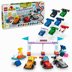 LEGO 10445 DUPLO F1 Team Race Cars & Drivers
