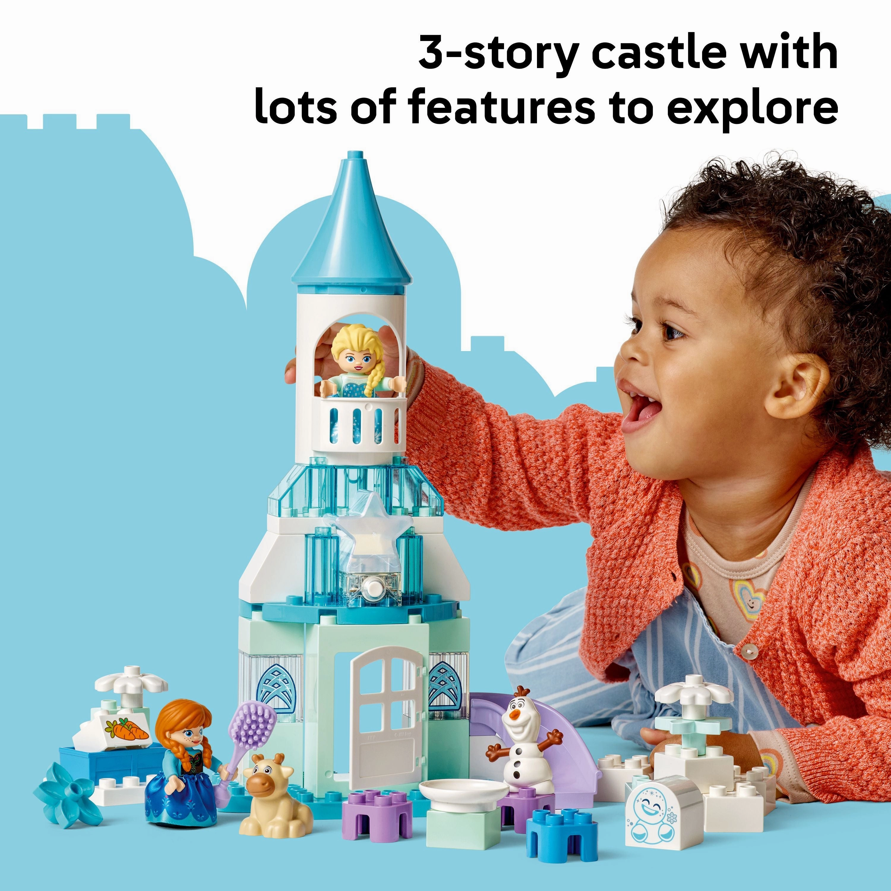 LEGO 10455 DUPLO Disney Anna and Elsas Frozen Castle Party