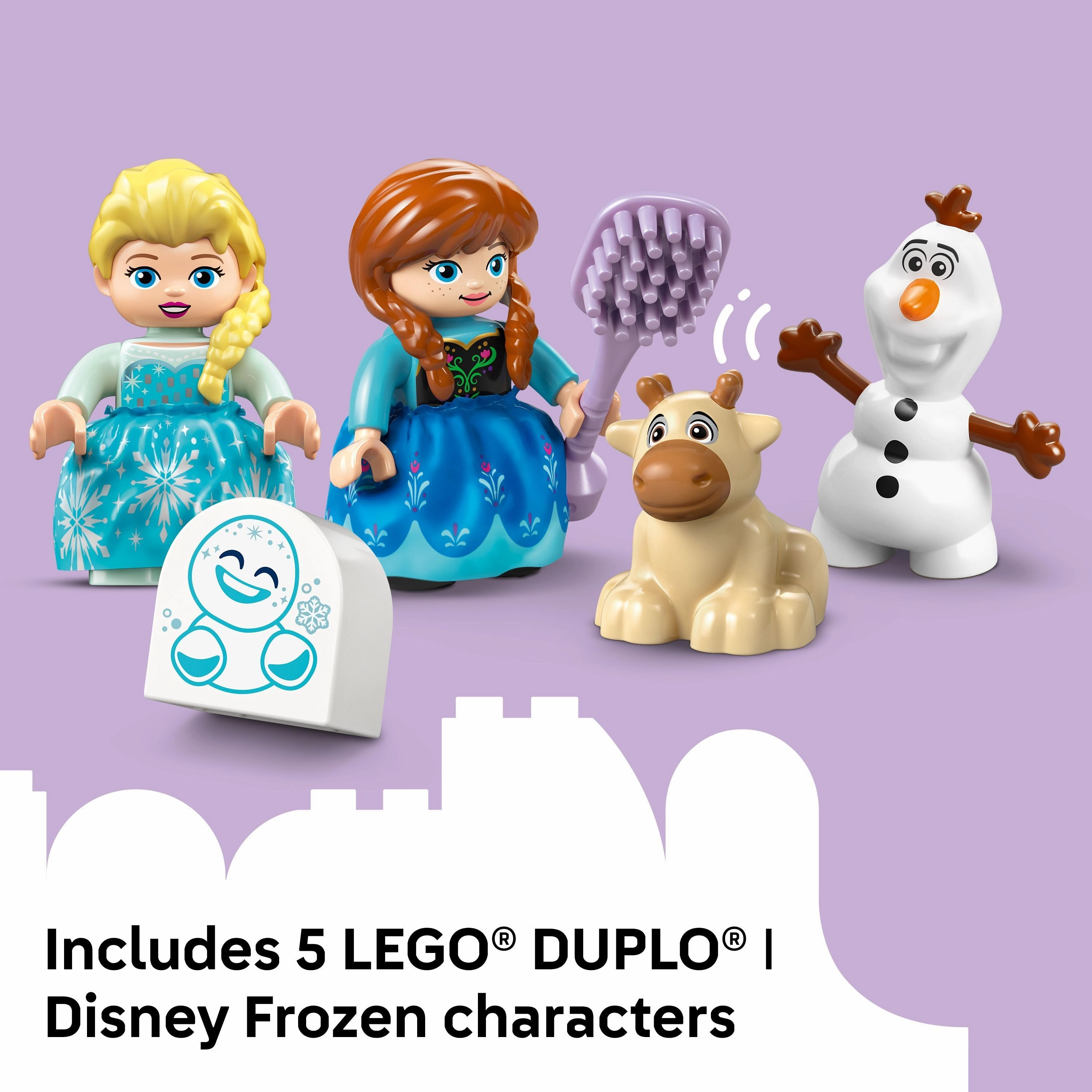 LEGO 10455 DUPLO Disney Anna and Elsas Frozen Castle Party