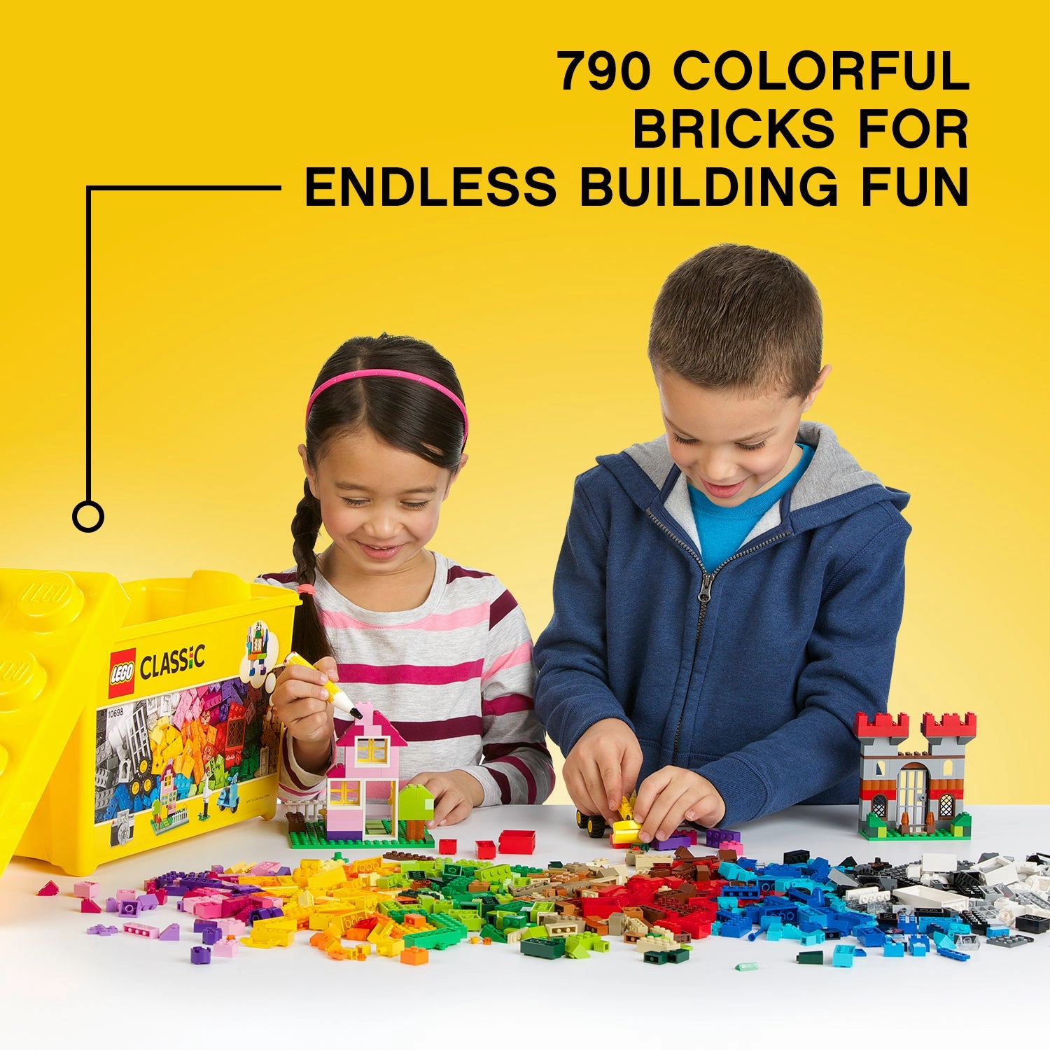 LEGO 10698 Classic Large Creative Brick Box 790 Piece