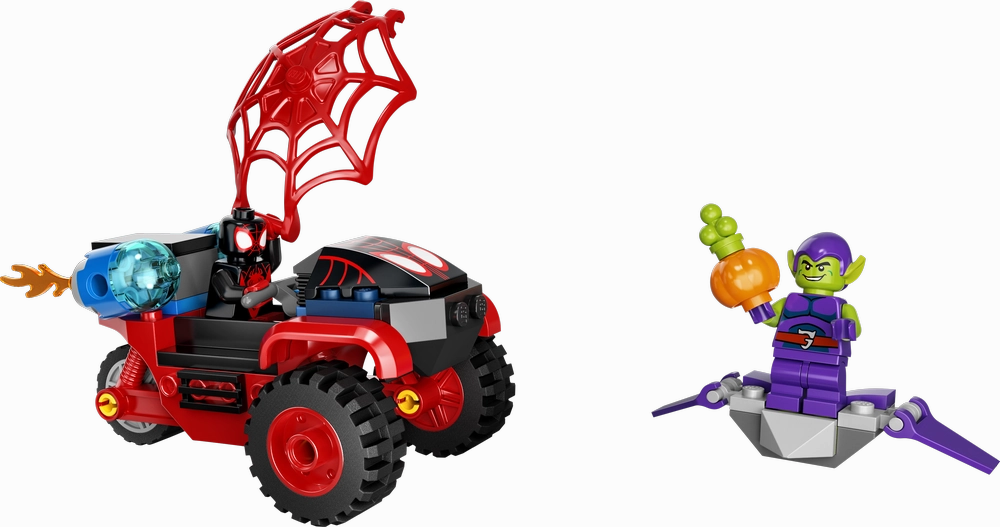 LEGO 10781 Marvel Spidey Miles Morales: Spider-Man's Techno Trike