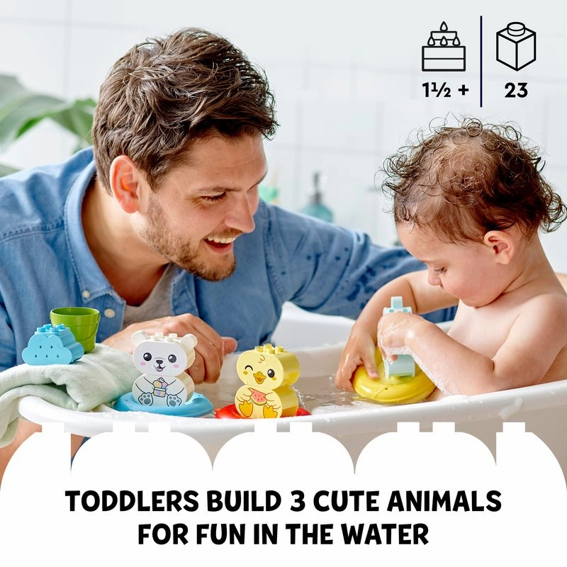 LEGO 10965 DUPLO Bath Time Fun: Floating Animal Train