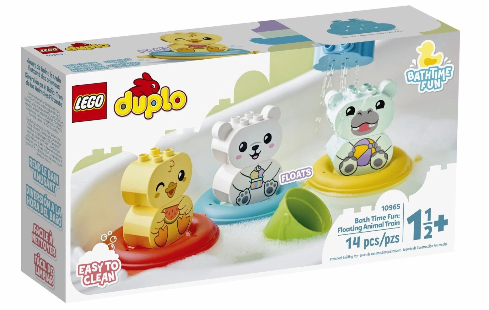 LEGO 10965 DUPLO Bath Time Fun: Floating Animal Train