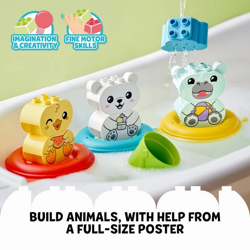 LEGO 10965 DUPLO Bath Time Fun: Floating Animal Train