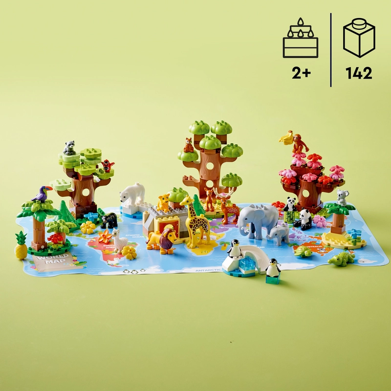 LEGO 10975 DUPLO Wild Animals Of The World