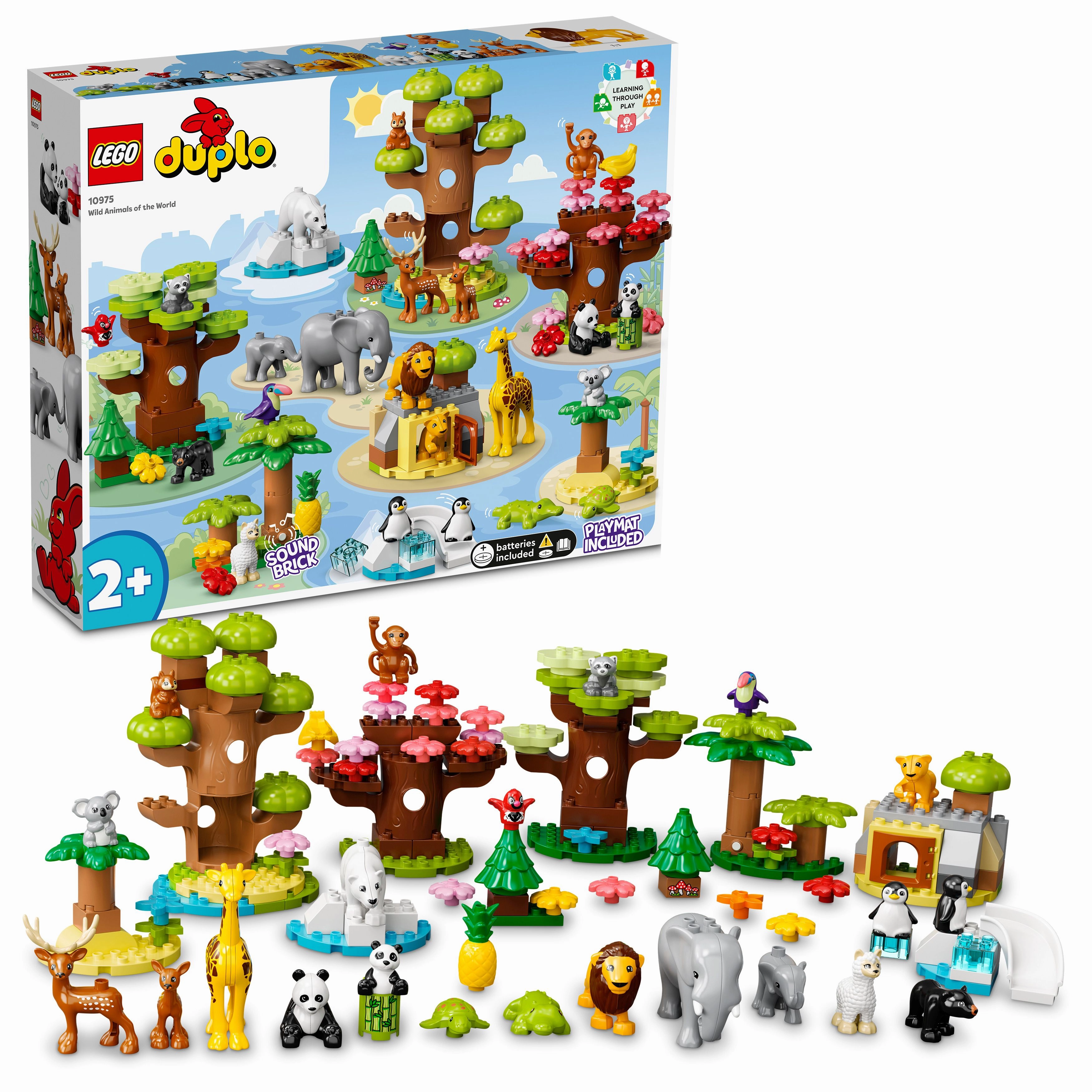 LEGO 10975 DUPLO Wild Animals Of The World