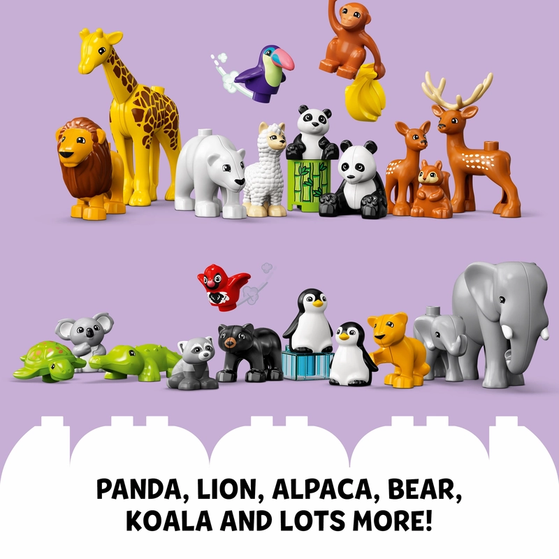 LEGO 10975 DUPLO Wild Animals Of The World