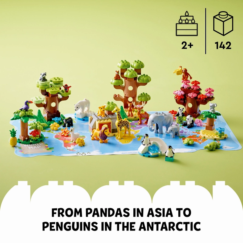 LEGO 10975 DUPLO Wild Animals Of The World