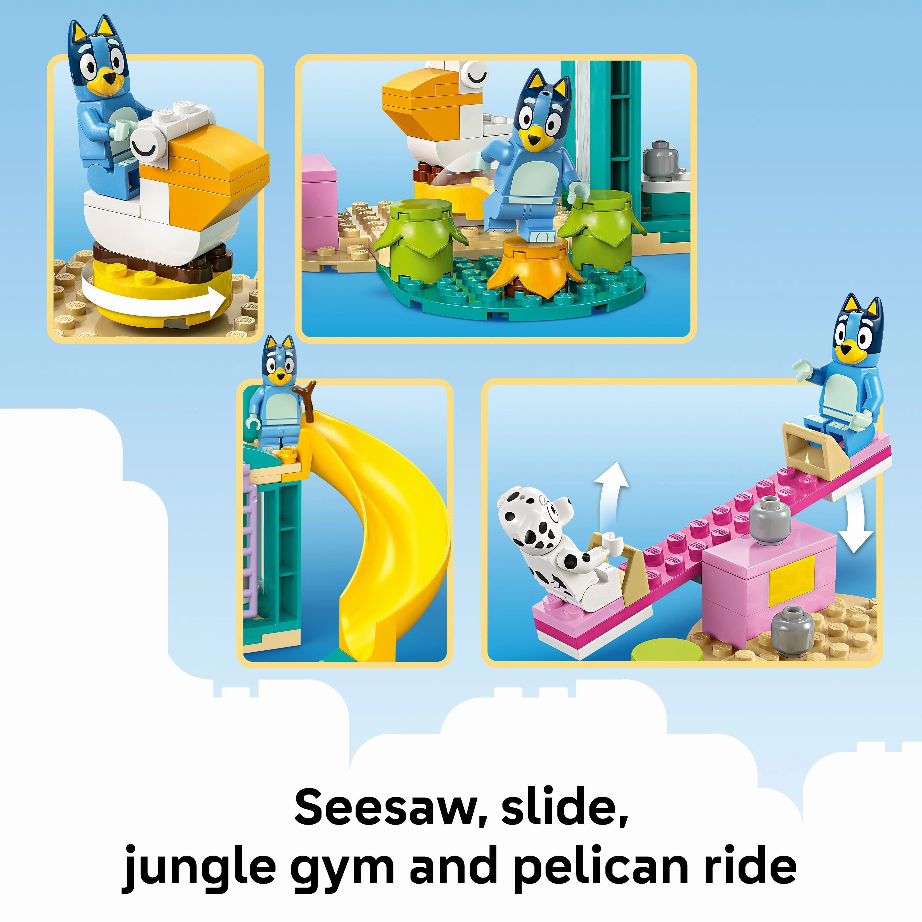 LEGO 11201 Bluey Playground Fun with Bluey and Chloe