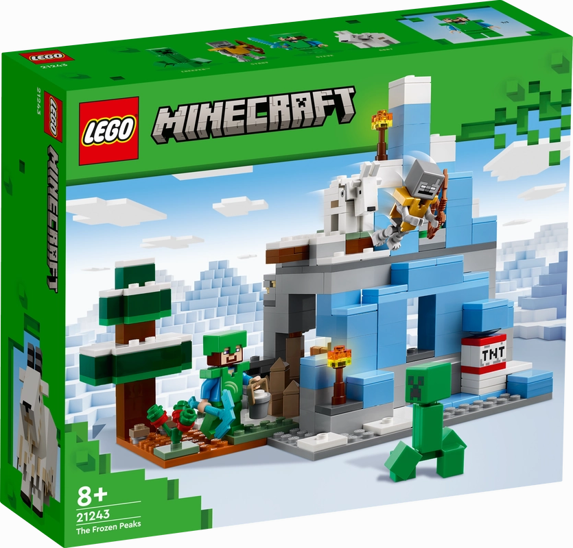 LEGO 21243 Minecraft The Frozen Peaks