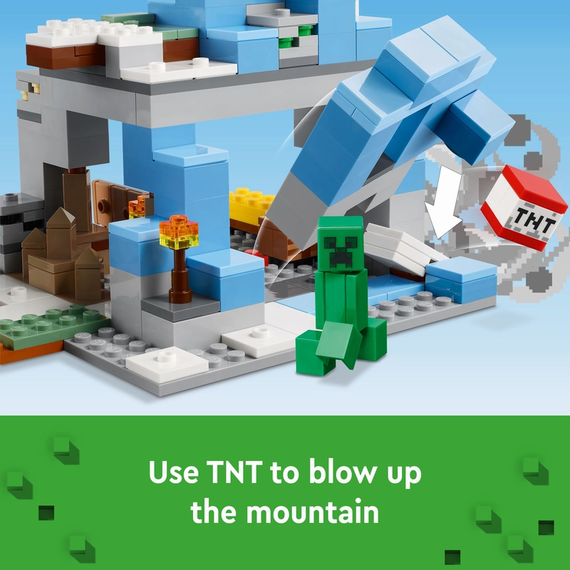 LEGO 21243 Minecraft The Frozen Peaks