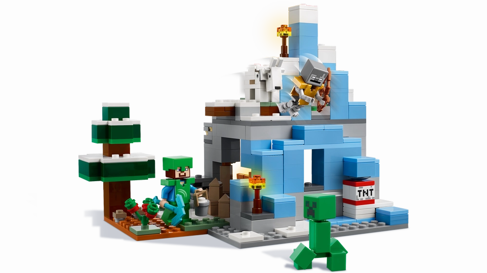 LEGO 21243 Minecraft The Frozen Peaks