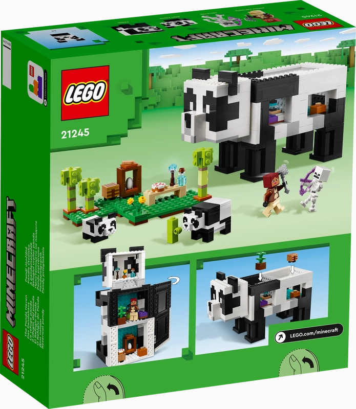 LEGO 21245 Minecraft The Panda Haven