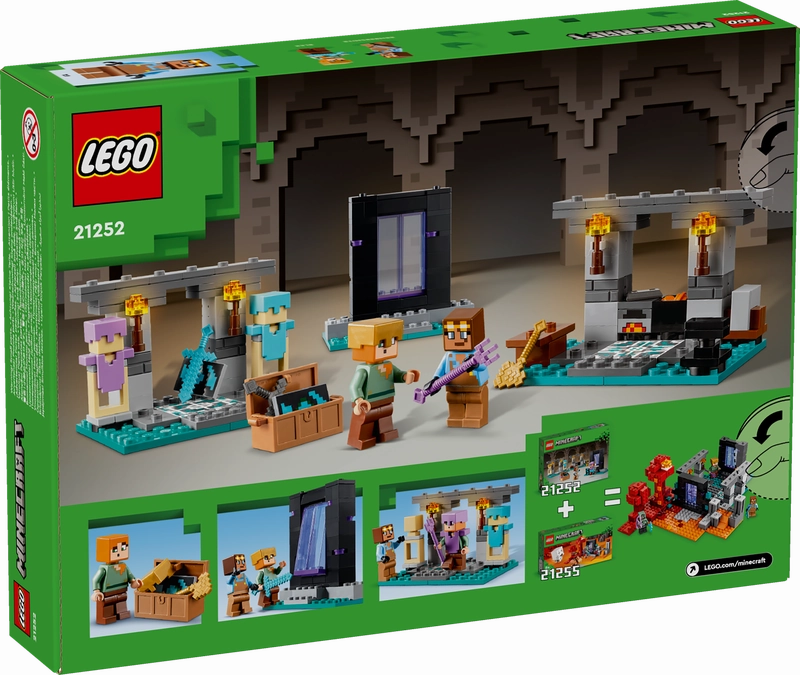 LEGO 21252 Minecraft The Armoury