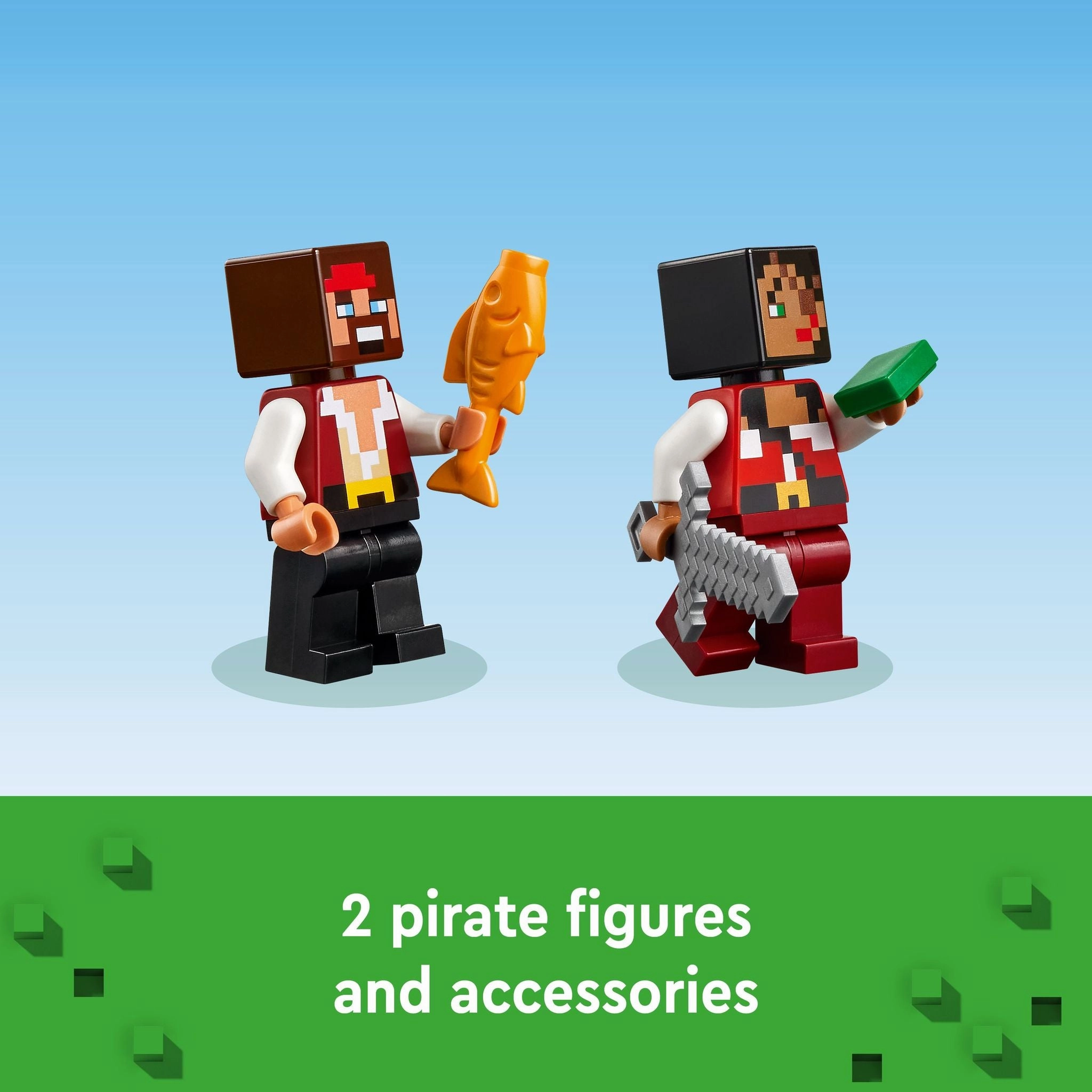 LEGO 21259 Minecraft The Pirate Ship Voyage