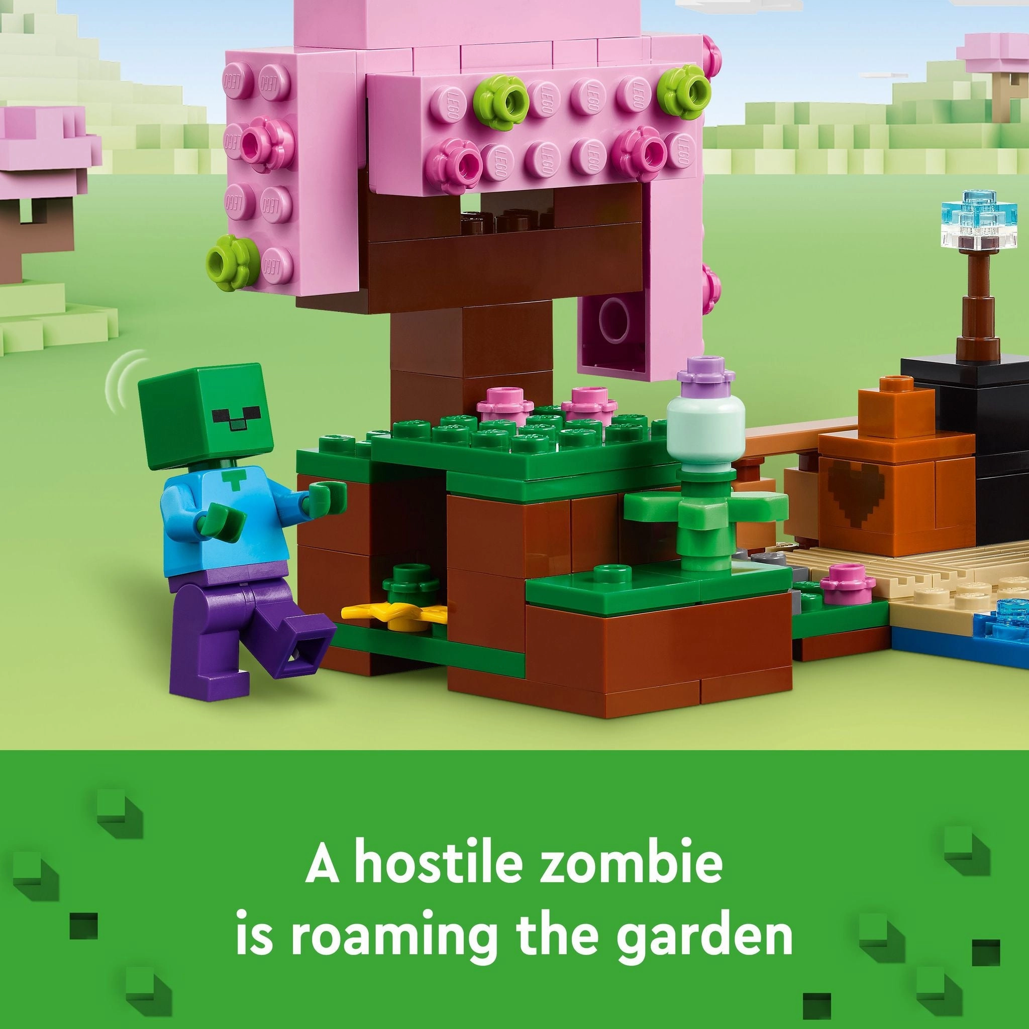 LEGO 21260 Minecraft The Cherry Blossom Garden