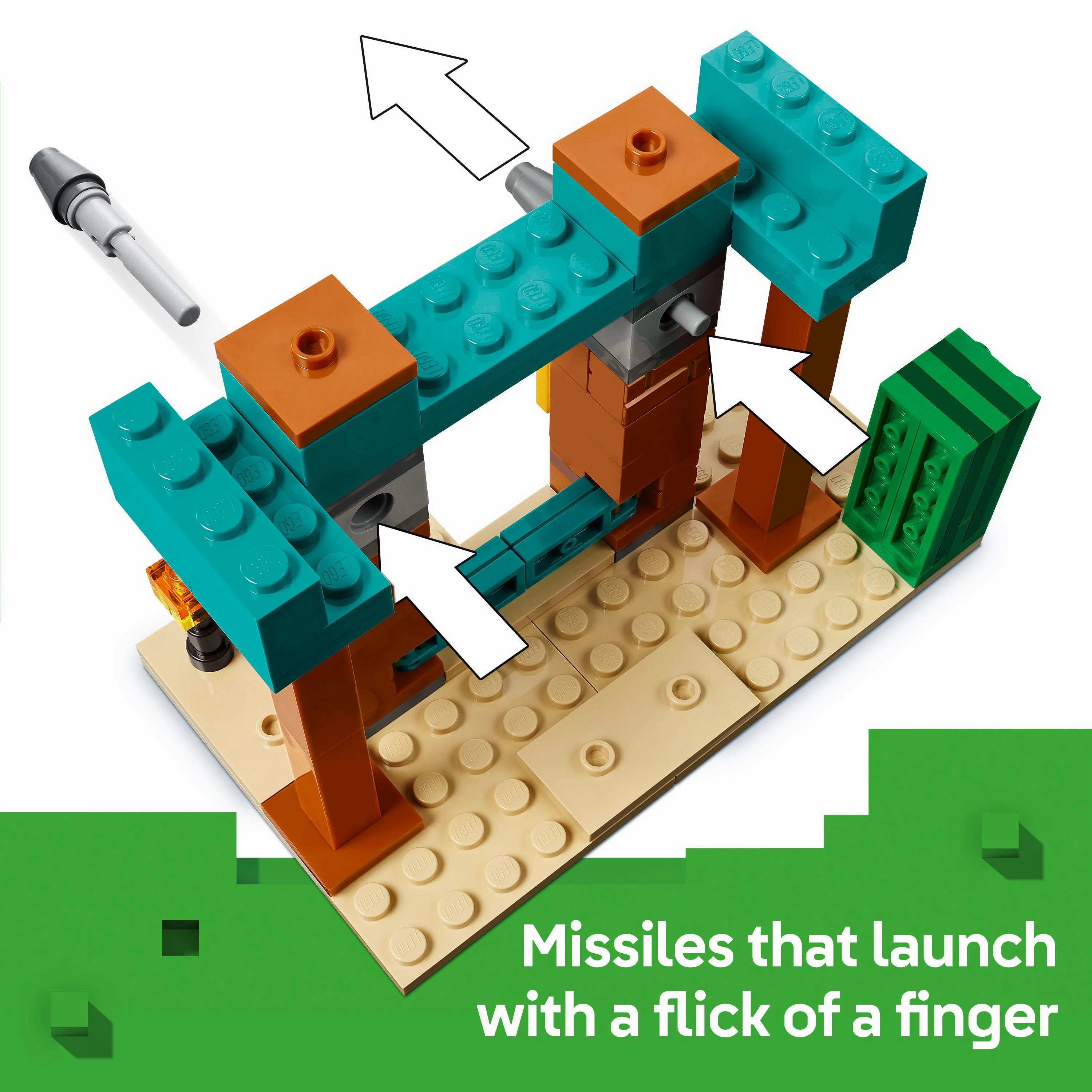 LEGO 21267 Minecraft The Illager Desert Patrol