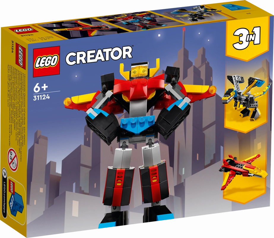 LEGO 31124 Creator 3In1 Super Robot