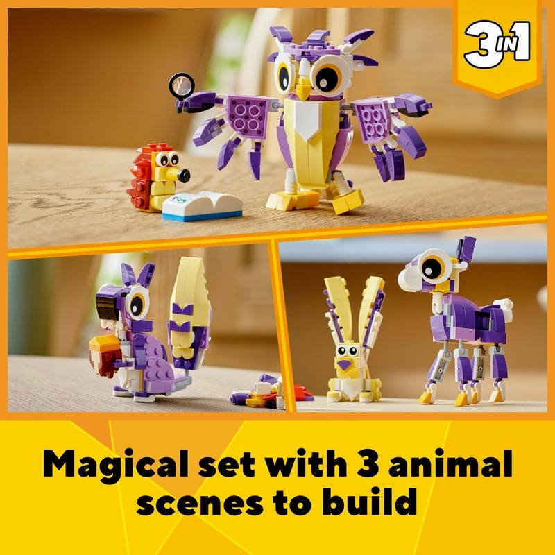 LEGO 31125 Creator Fantasy Forest Creatures