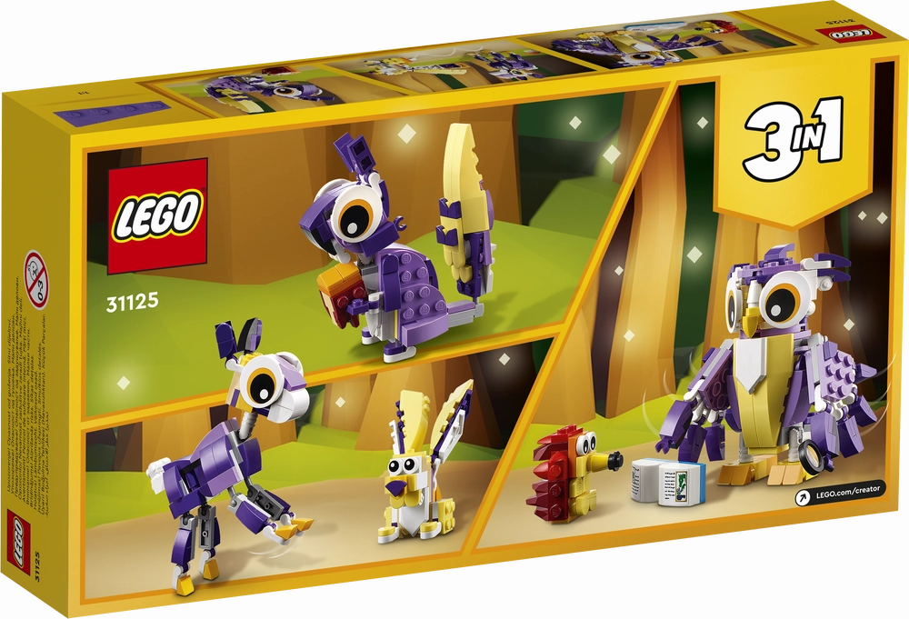 LEGO 31125 Creator Fantasy Forest Creatures
