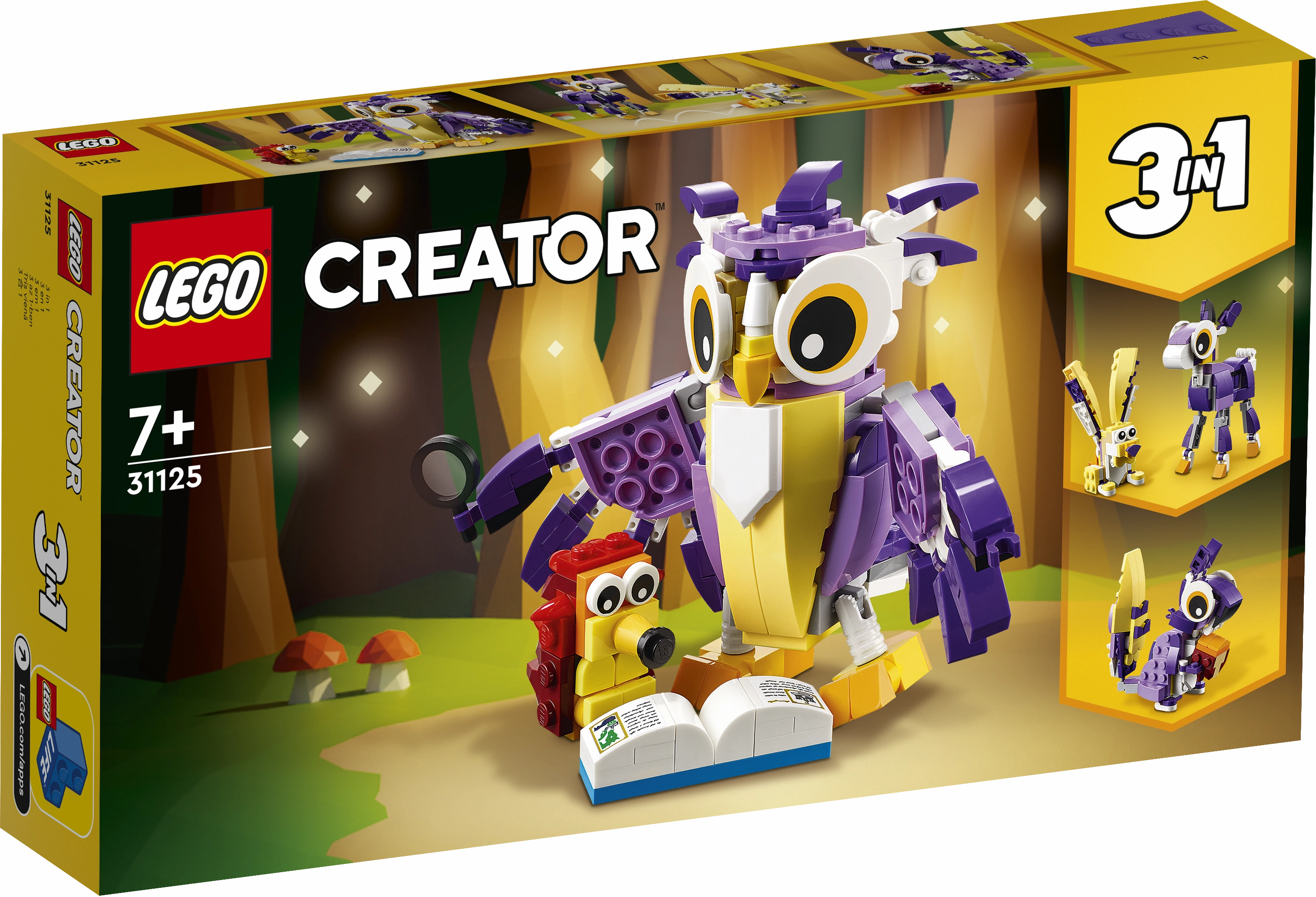 LEGO 31125 Creator Fantasy Forest Creatures