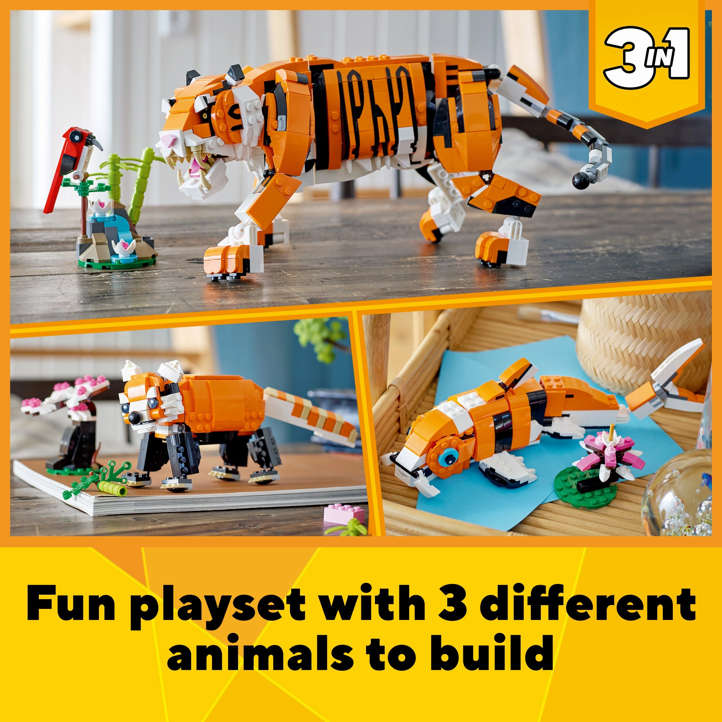 LEGO 31129 Creator Majestic Tiger