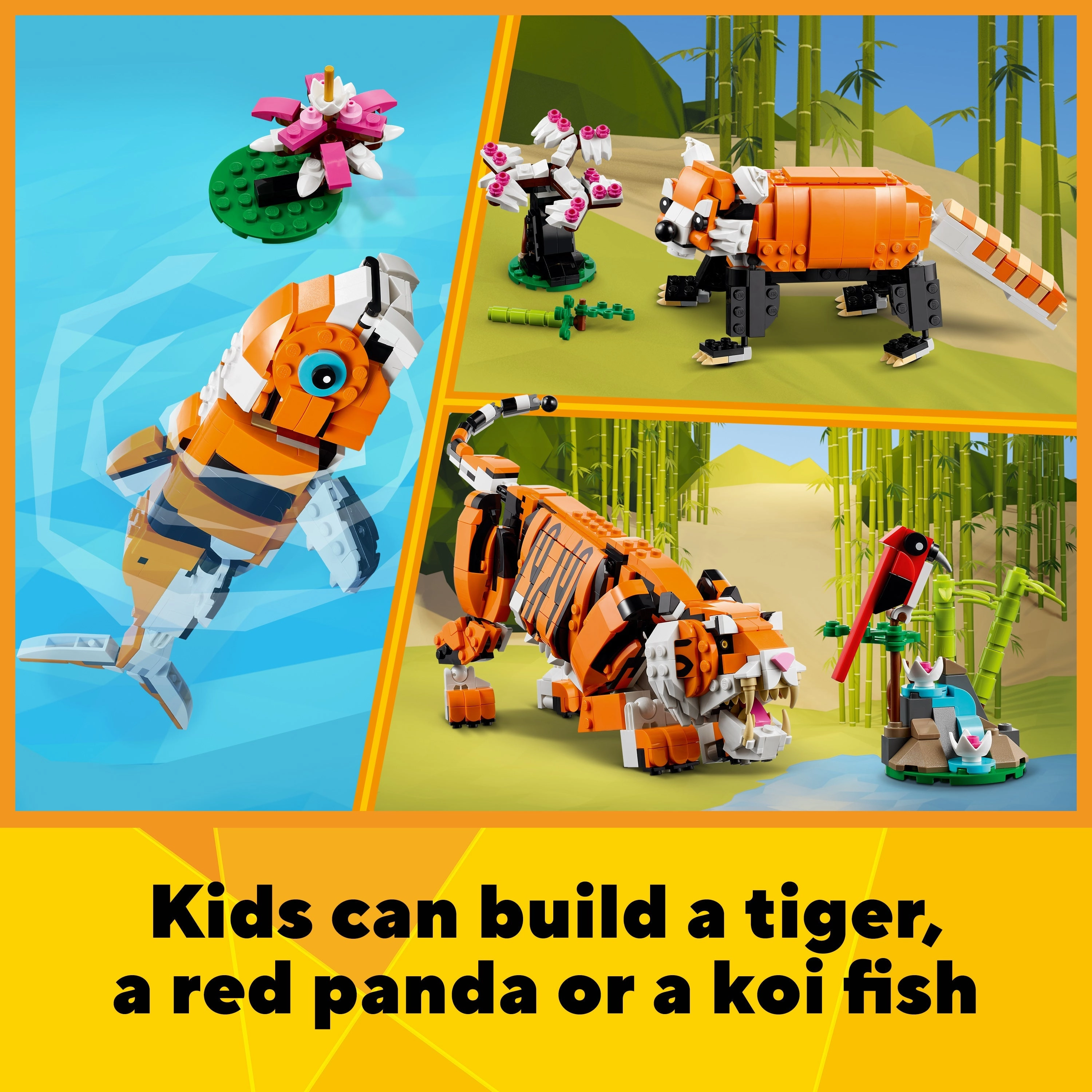 LEGO 31129 Creator Majestic Tiger
