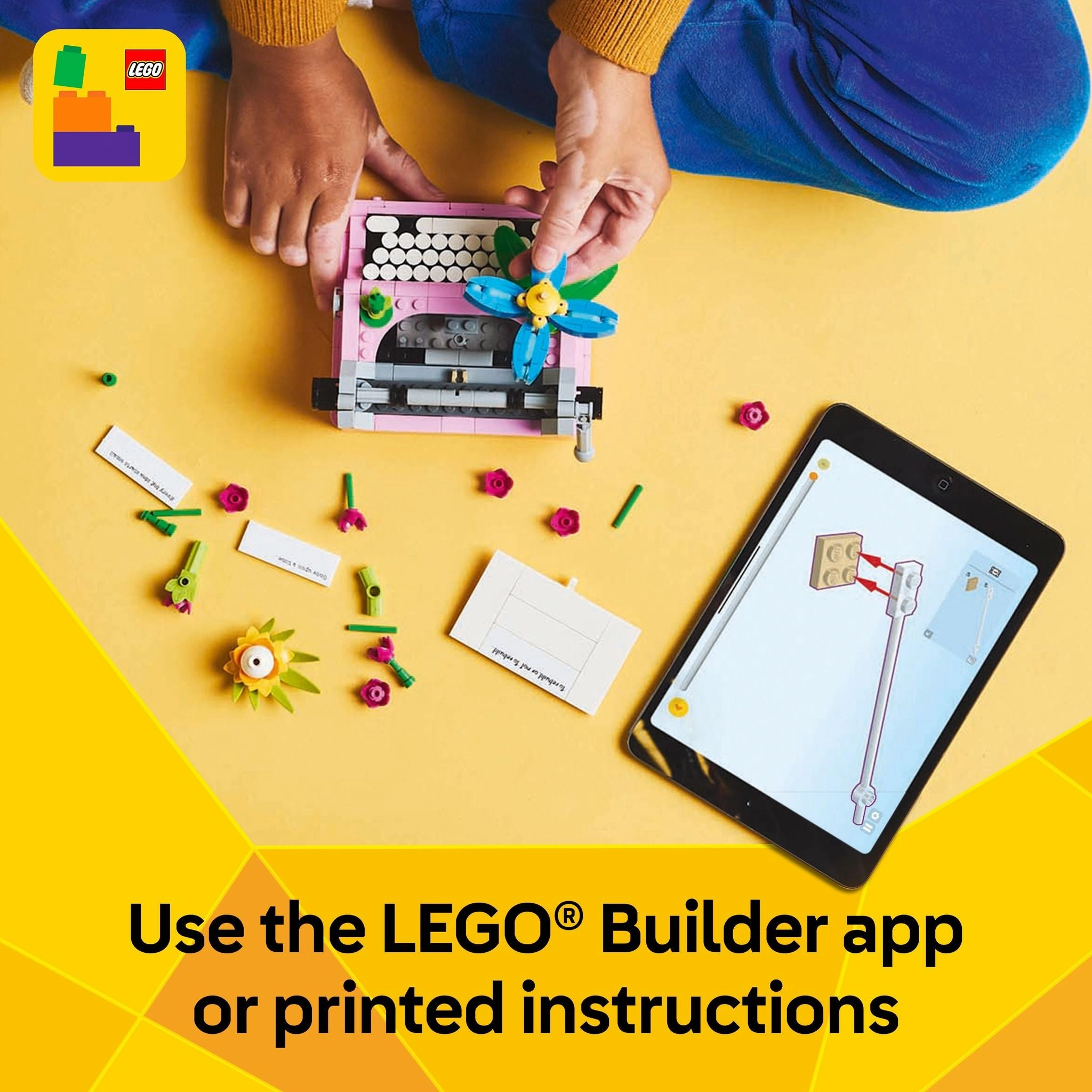 LEGO 31169 Creator Typewriter with Flowers