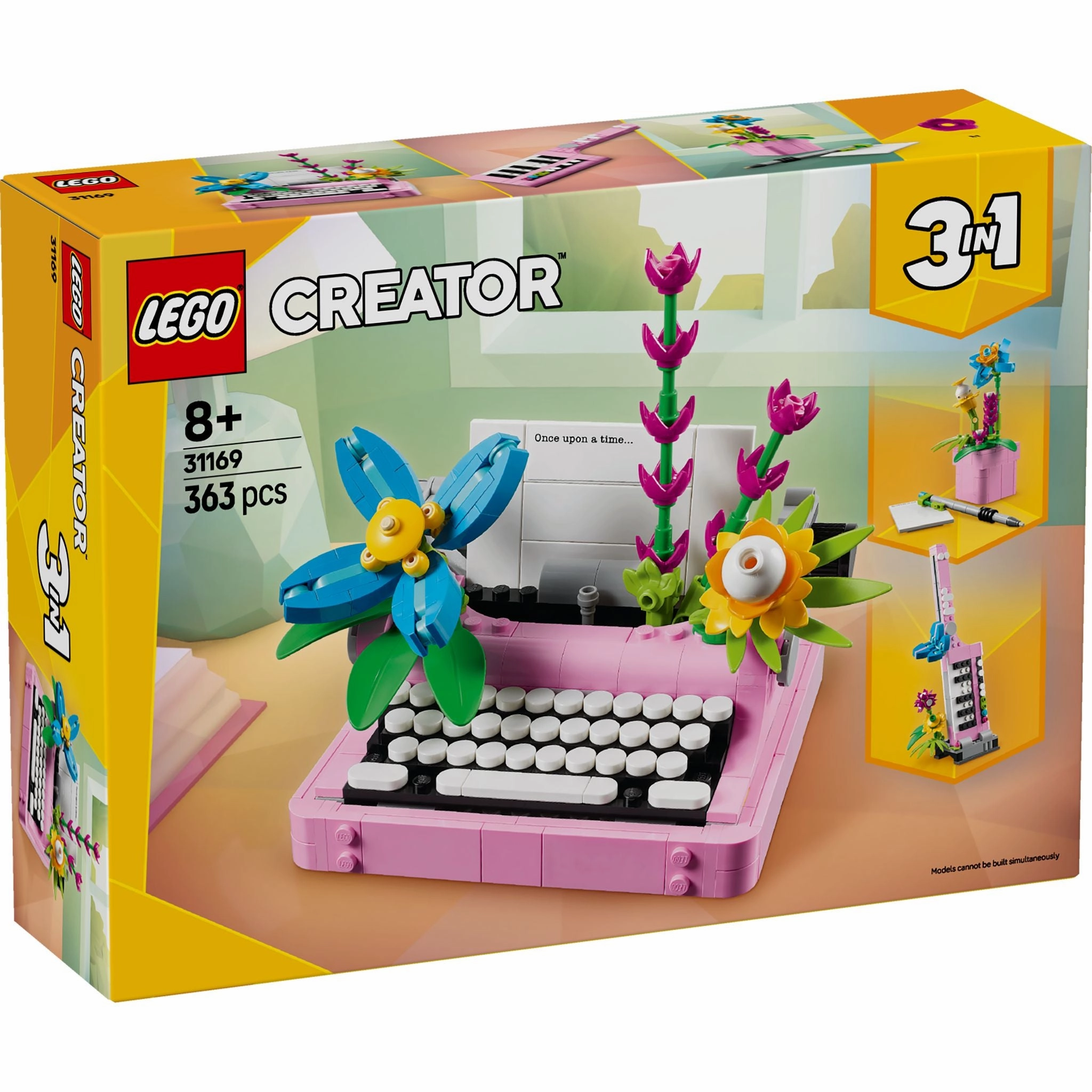 LEGO 31169 Creator Typewriter with Flowers