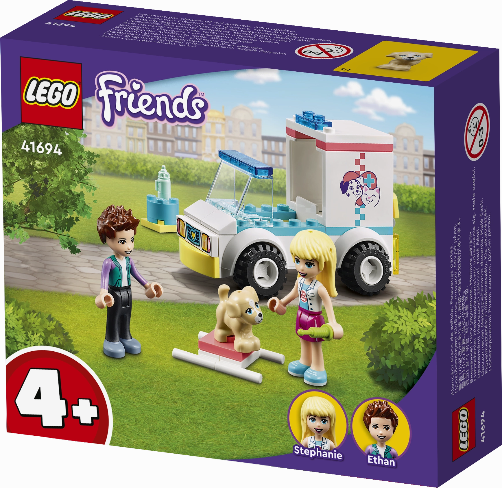 LEGO 41694 Friends Pet Clinic Ambulance