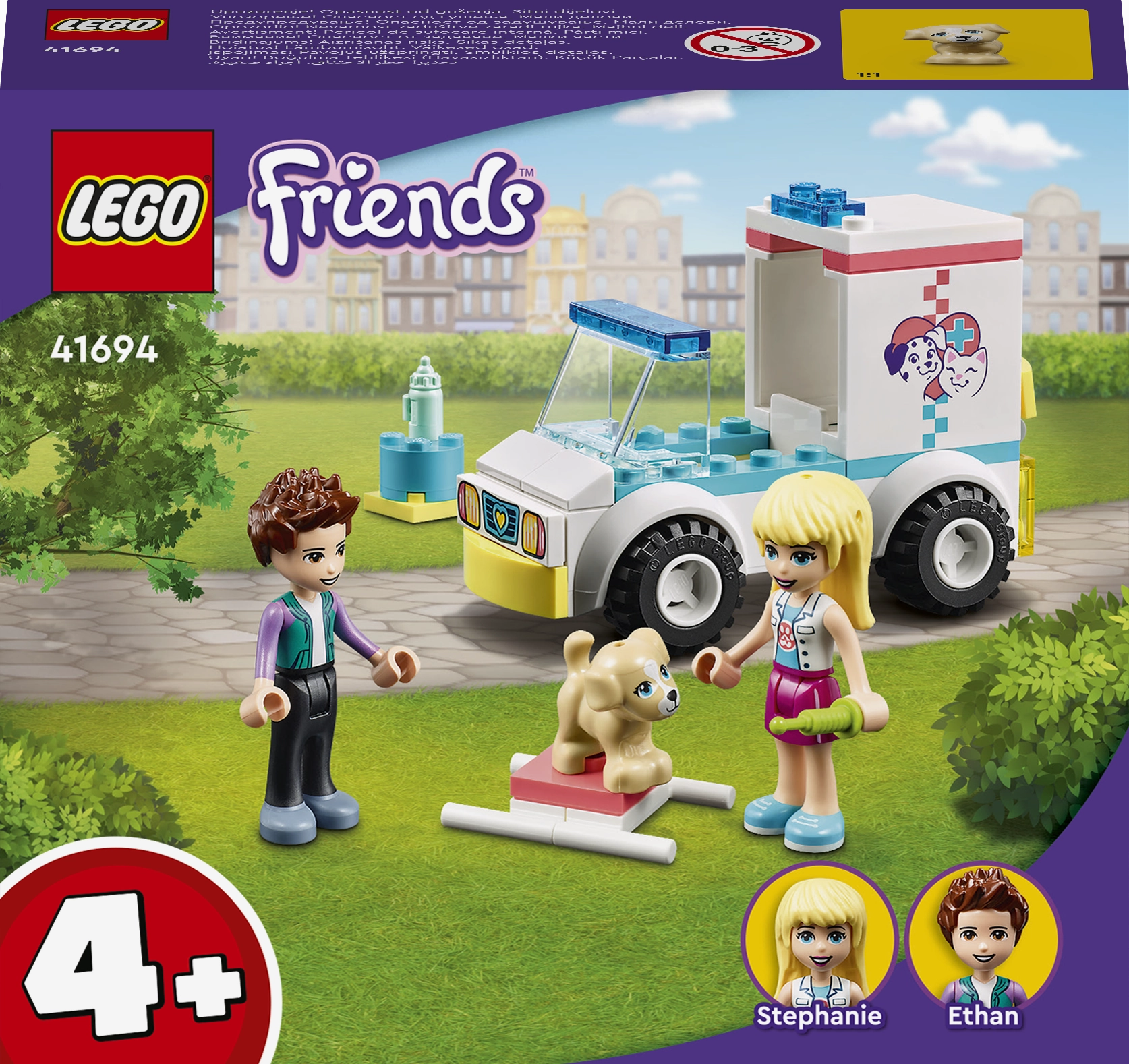 LEGO 41694 Friends Pet Clinic Ambulance