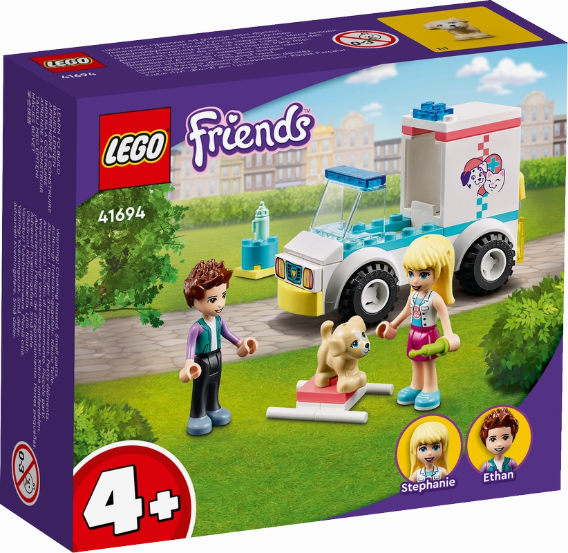 LEGO 41694 Friends Pet Clinic Ambulance