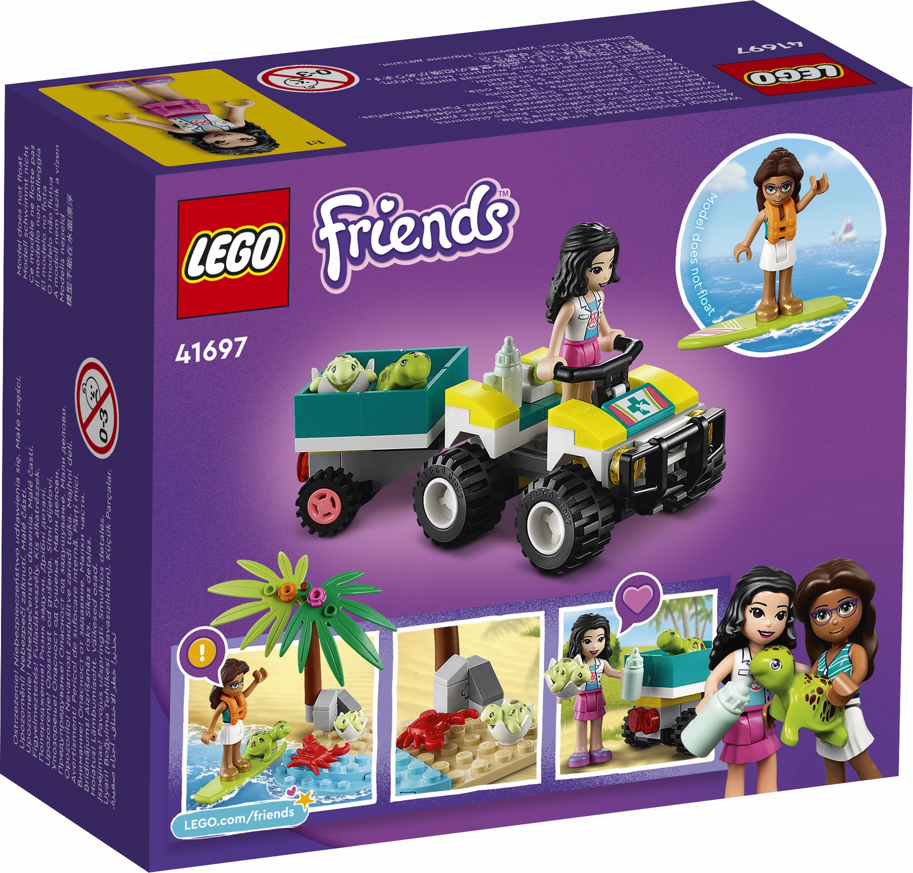 LEGO 41697 Friends Turtle Protection Vehicle