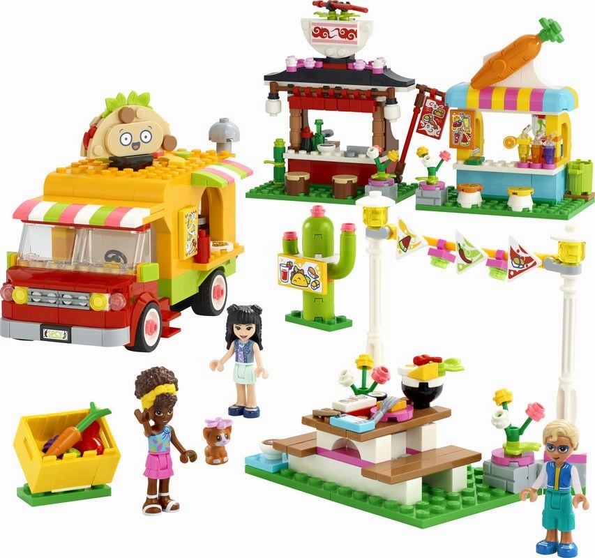 LEGO 41701 Friends Street Food Market