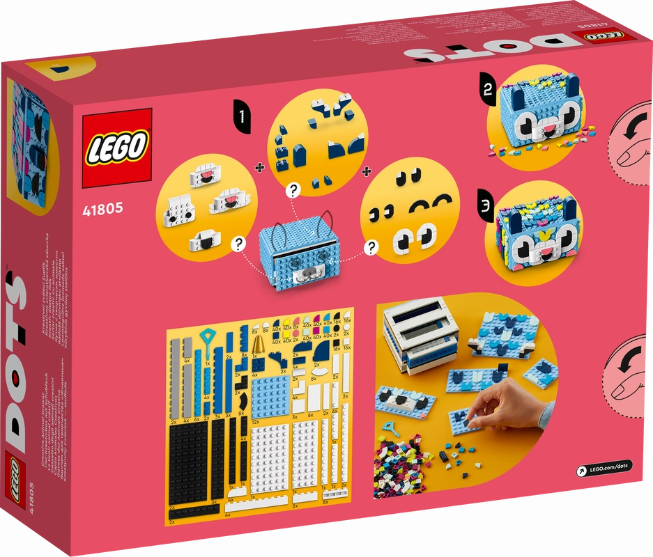 LEGO 41805 Dots Creative Animal Drawer