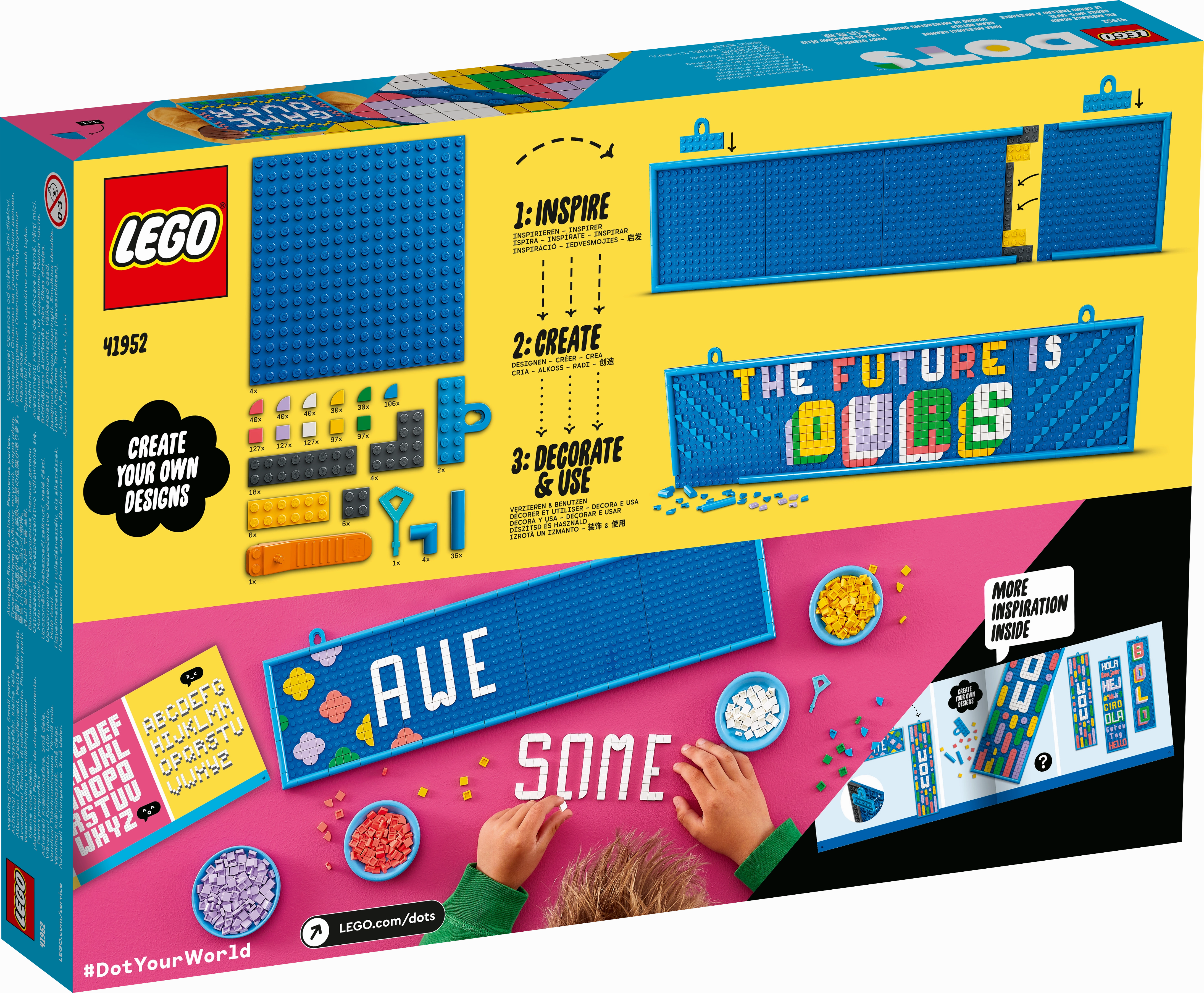 LEGO 41952 Dots Big Message Board