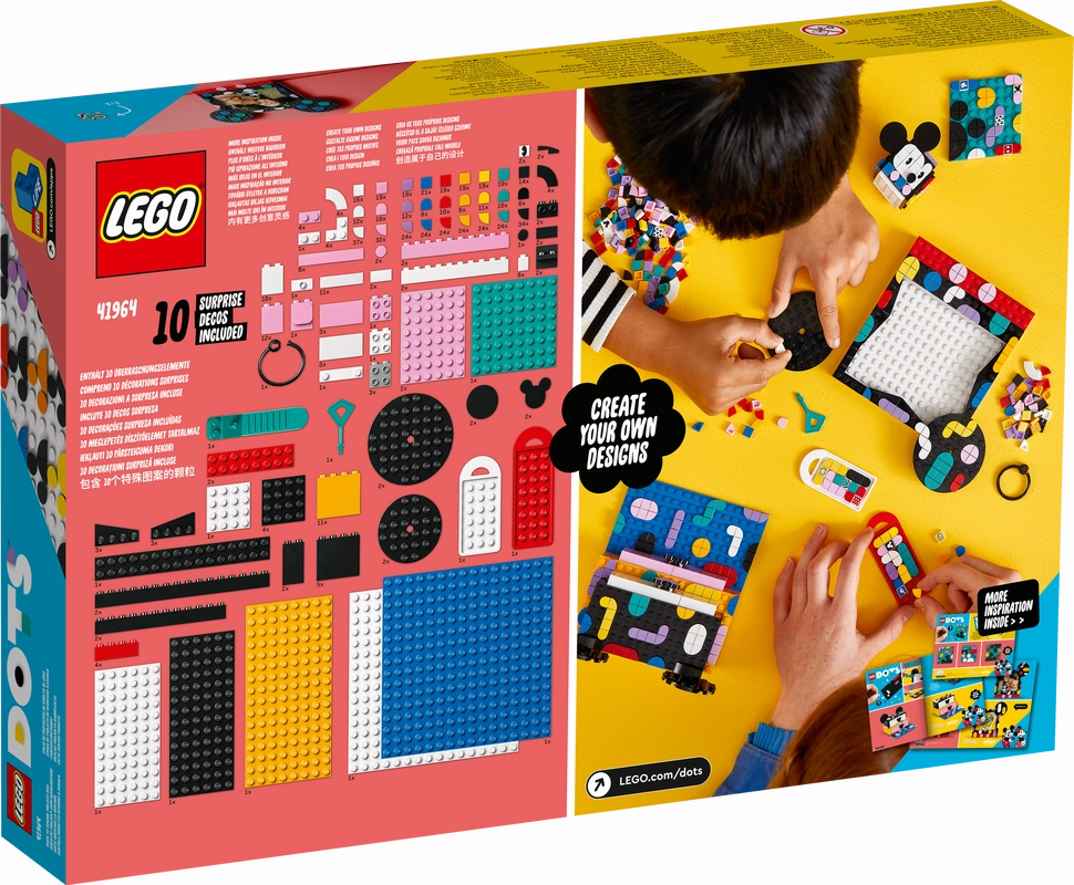LEGO 41964 Dots Disney Mickey Mouse & Minnie Mouse Back To School Project Box