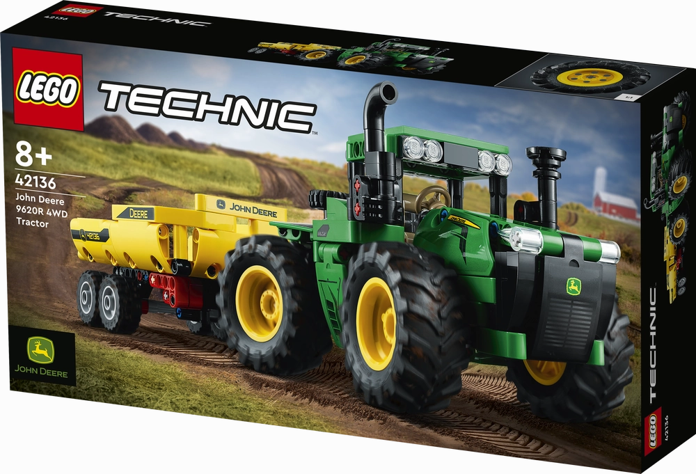 LEGO 42136 Technic John Deere 9620R 4WD Tractor