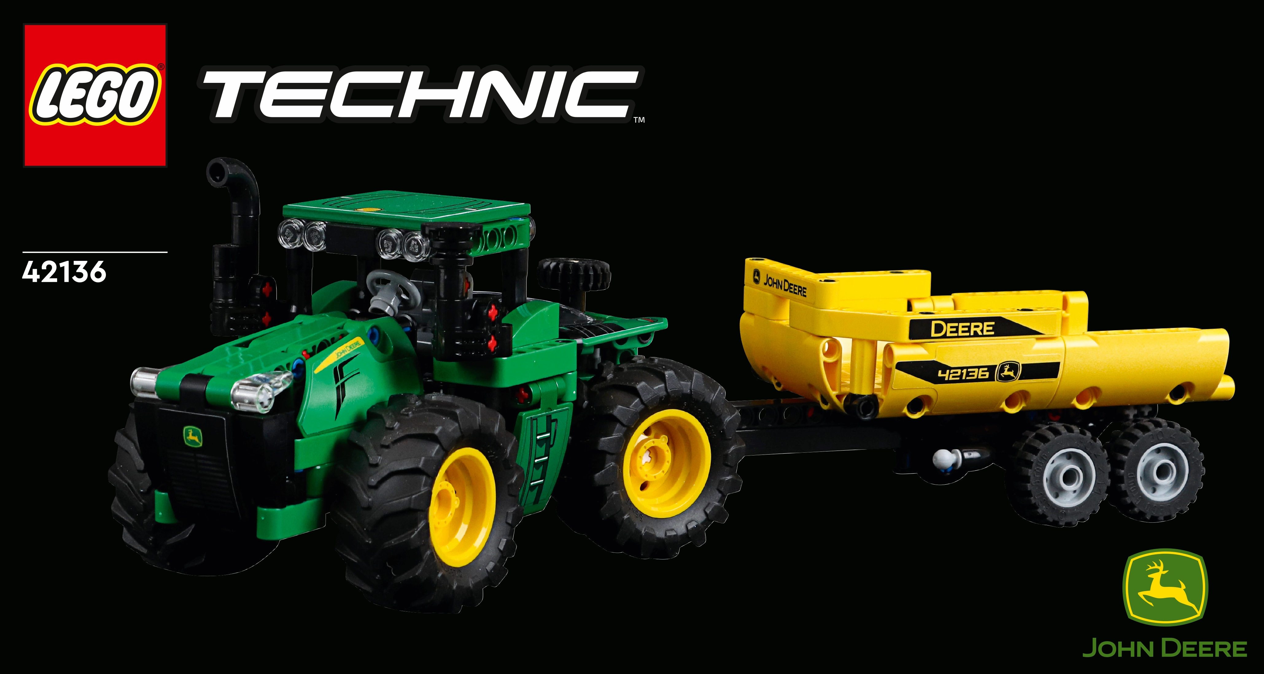 LEGO 42136 Technic John Deere 9620R 4WD Tractor