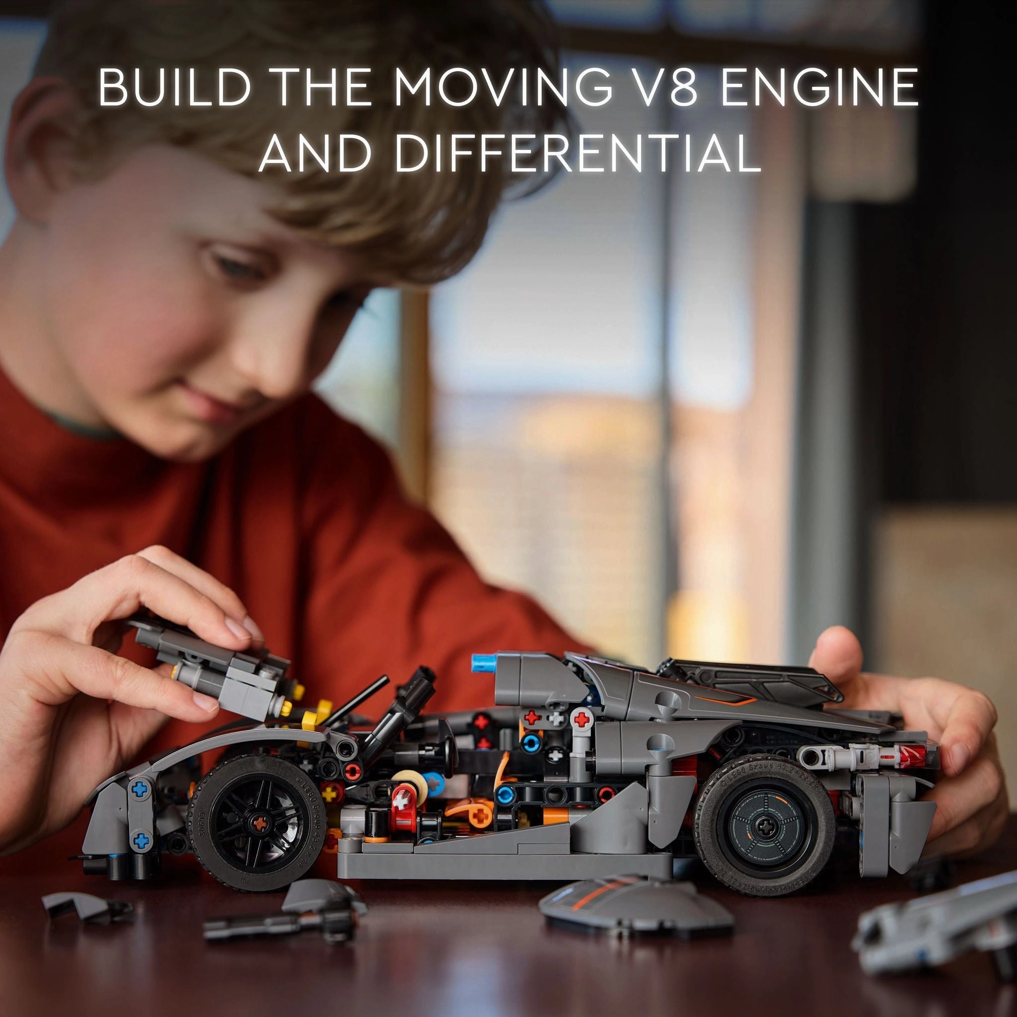 LEGO 42173 Technic Koenigsegg Jesko Absolut Gray Hypercar