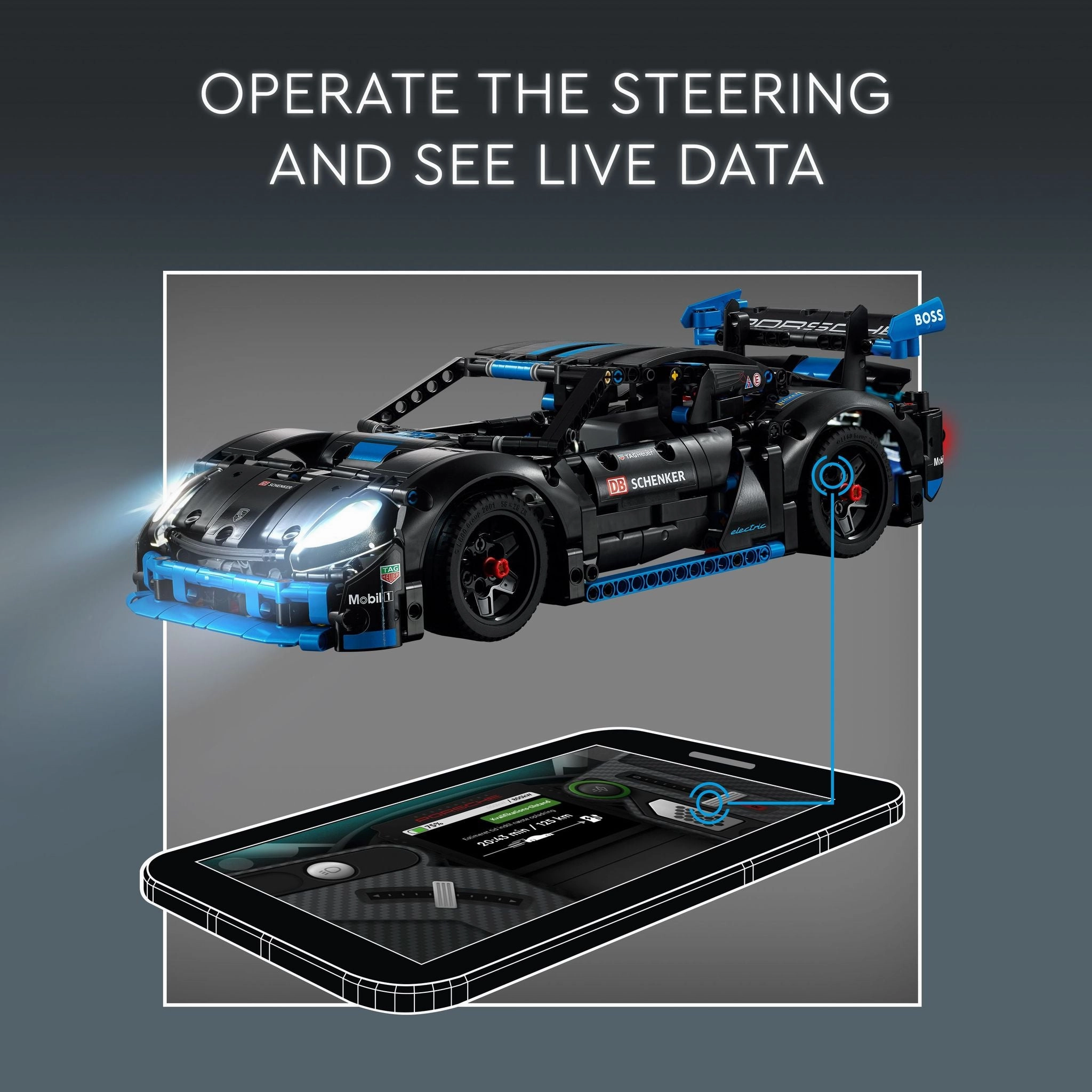 LEGO 42176 Technic Porsche GT4 E-Performance Race Car