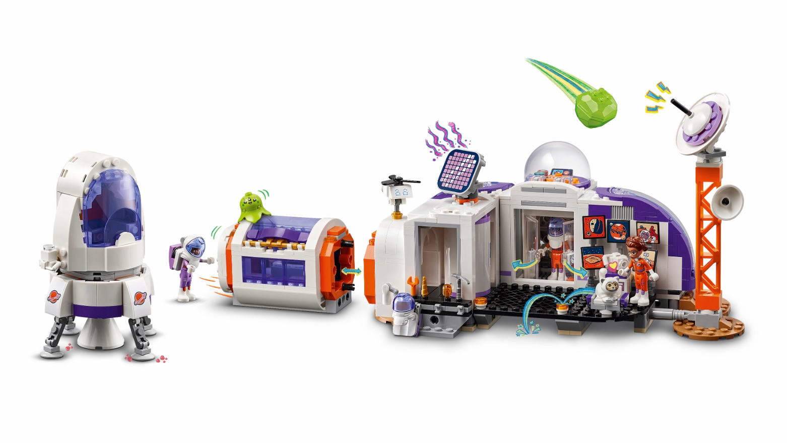 LEGO 42605 Friends Mars Space Base And Rocket
