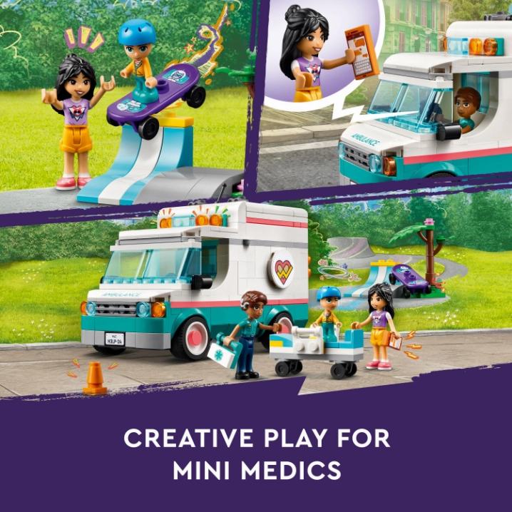 LEGO 42613 Friends Heartlake City Hospital Ambulance
