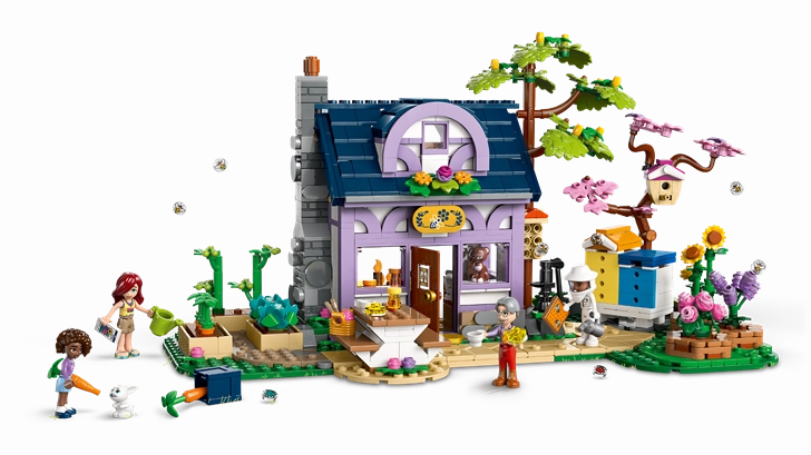 LEGO 42669 Friends Beekeepers' House and Flower Garden