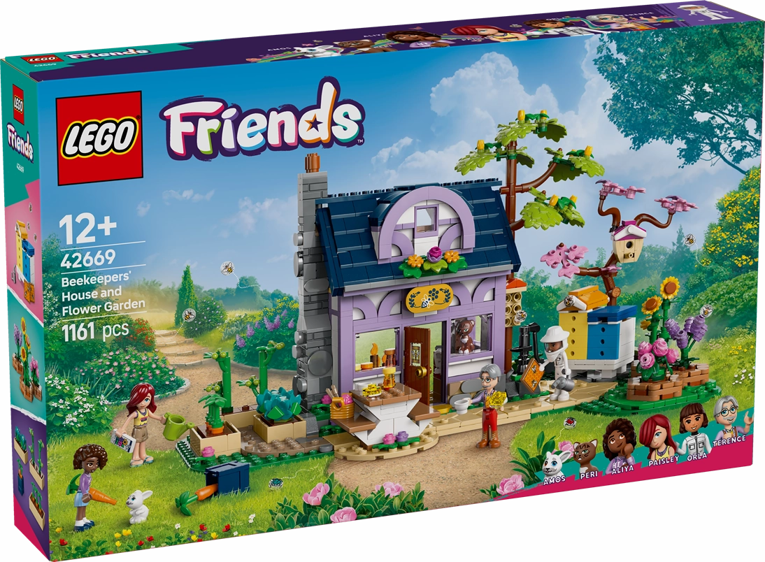 LEGO 42669 Friends Beekeepers' House and Flower Garden