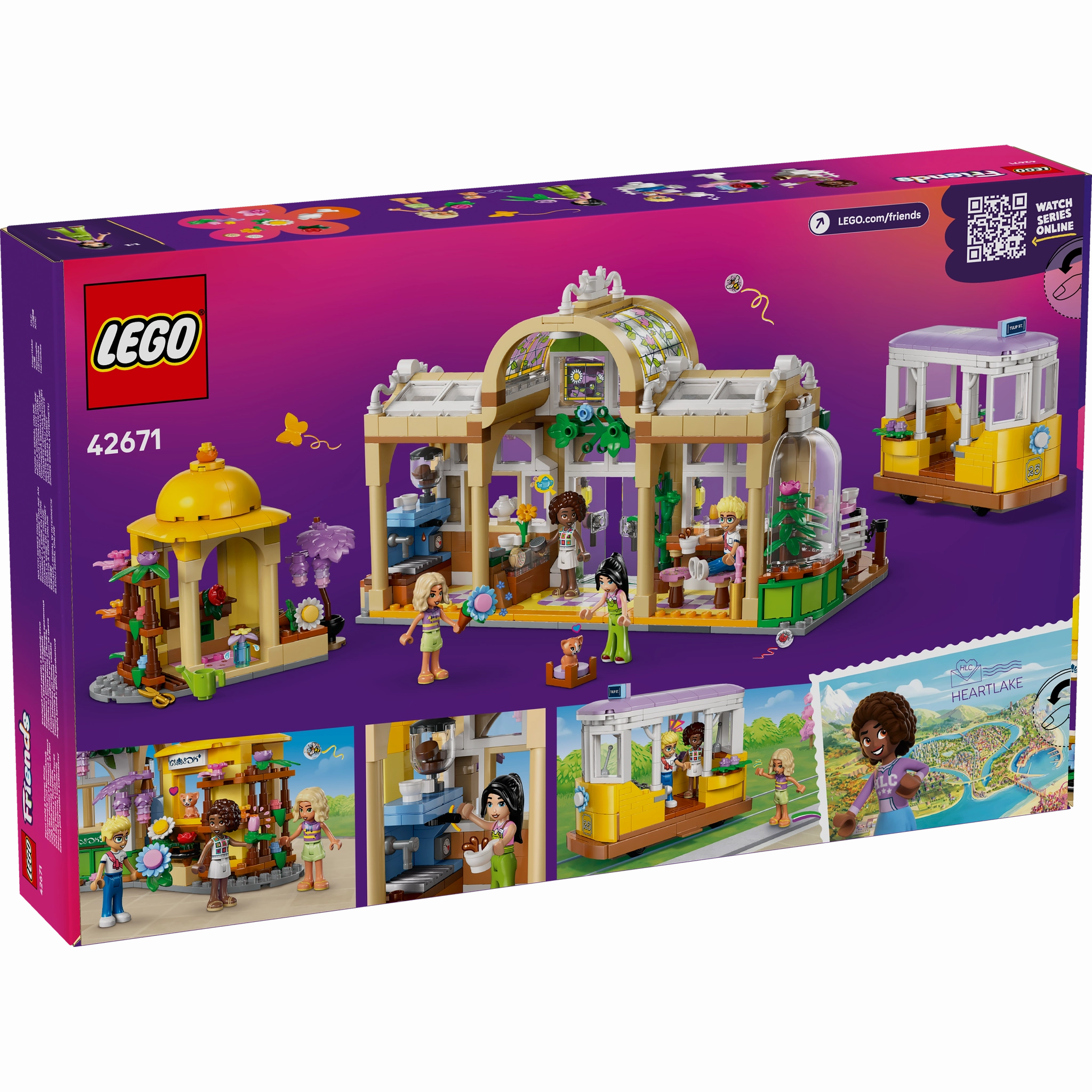 LEGO 42671 Friends Plant Cafe & Flower Shop