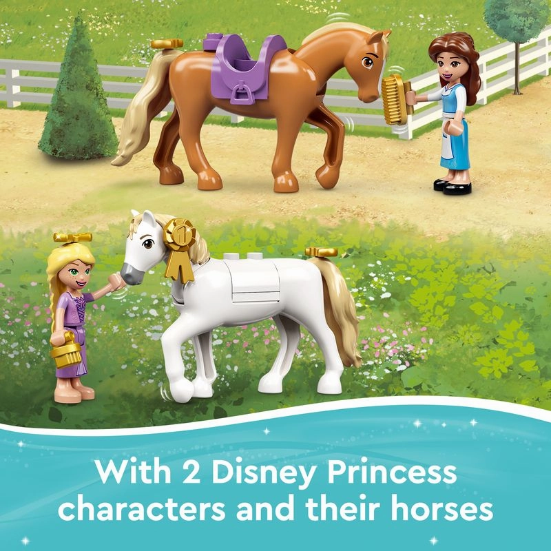 LEGO 43195 Disney Princess Belle And Rapunzel's Royal Stables