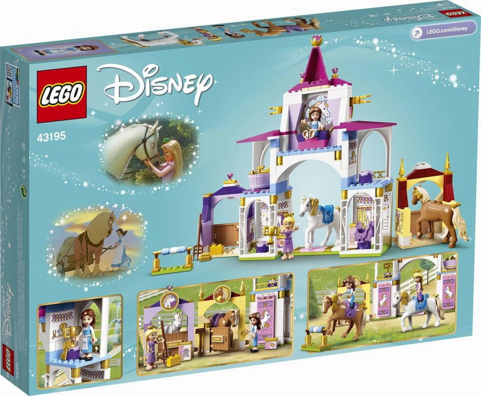 LEGO 43195 Disney Princess Belle And Rapunzel's Royal Stables