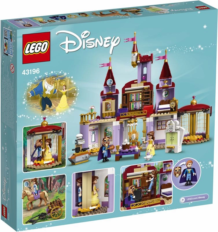 LEGO 43196 Disney Princess Belle And Beast's Castle