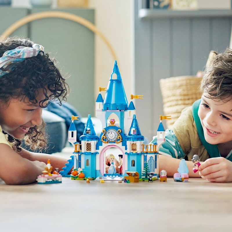 LEGO 43206 Disney Cinderella And Prince Charmings Castle Building Kit